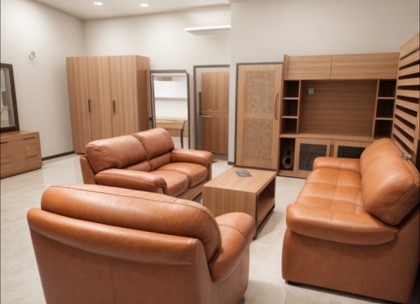 Residential apartment living space